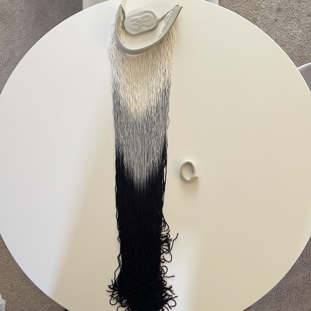 NEW Fairchild Baldwin necklace with ombré fringe